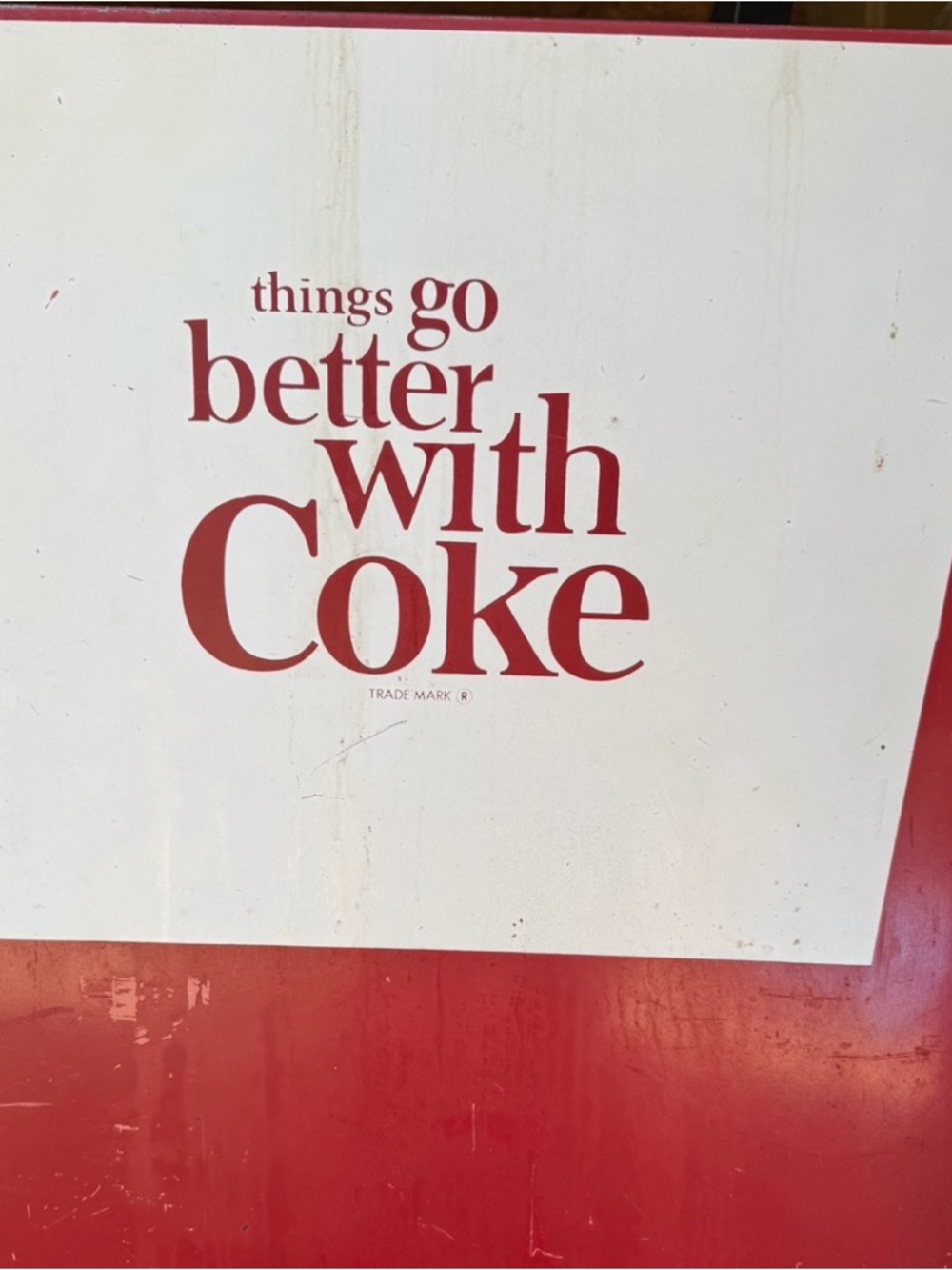 Coca-Cola Red and White Soda Machine - Picture 3 of 8